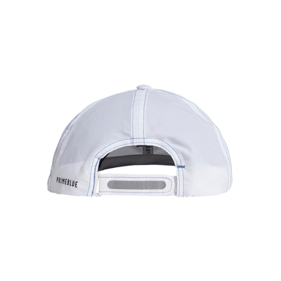 Кепка теннисная Adidas Aeroready Primeblue Runner Low Cap - white/crew blue/crew blue