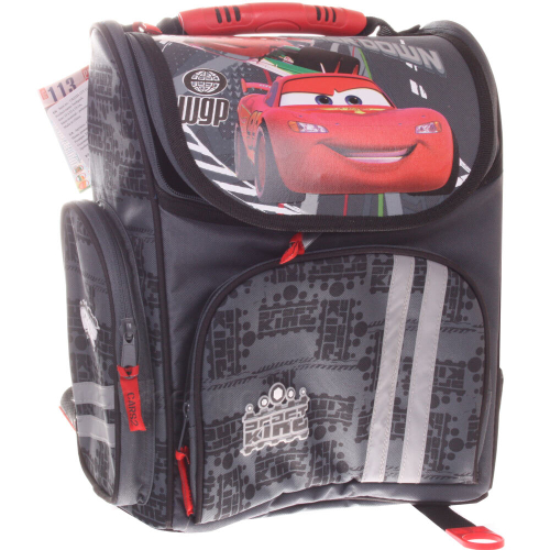 Рюкзак серый 33х25х13 см Cars