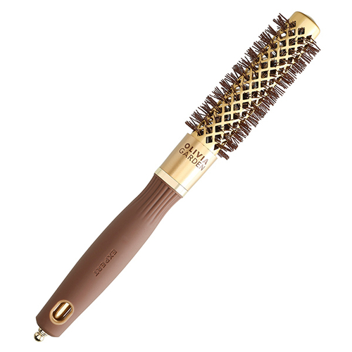 Olivia Garden Термобрашинг для волос Expert Blowout Shine Wavy Bristles Gold&Brown 20 мм
