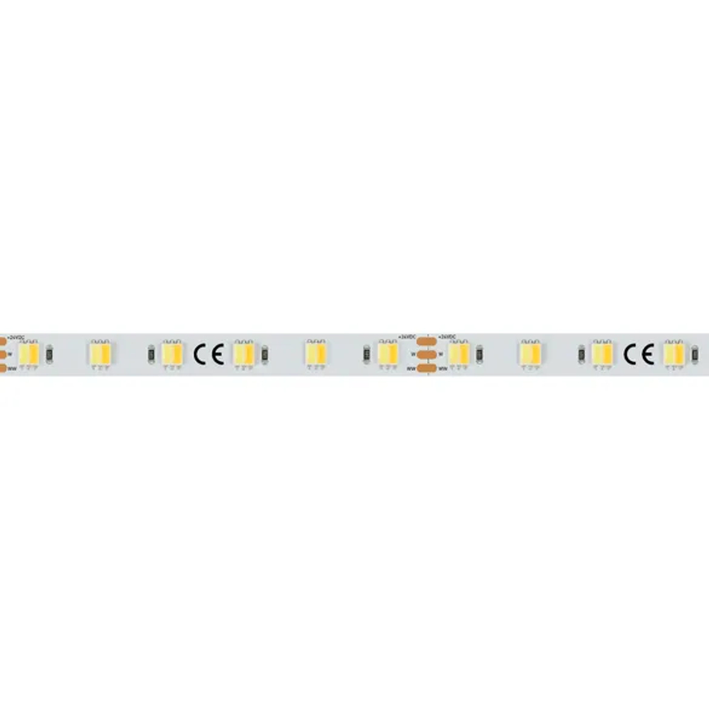 Светодиодная лента RT 6-5000 24V White-MIX-One 2x (5060, 60 LED/m, LUX) (Arlight, Изменяемая ЦТ) 025214
