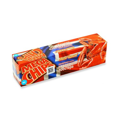 Чипсы "Мега чипсы" норвежский лобстер 100 г Белпродукт, Беларусь