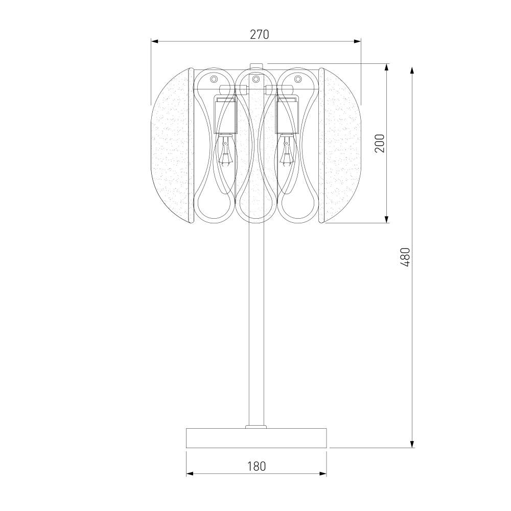 Настольный светильник 01125/2