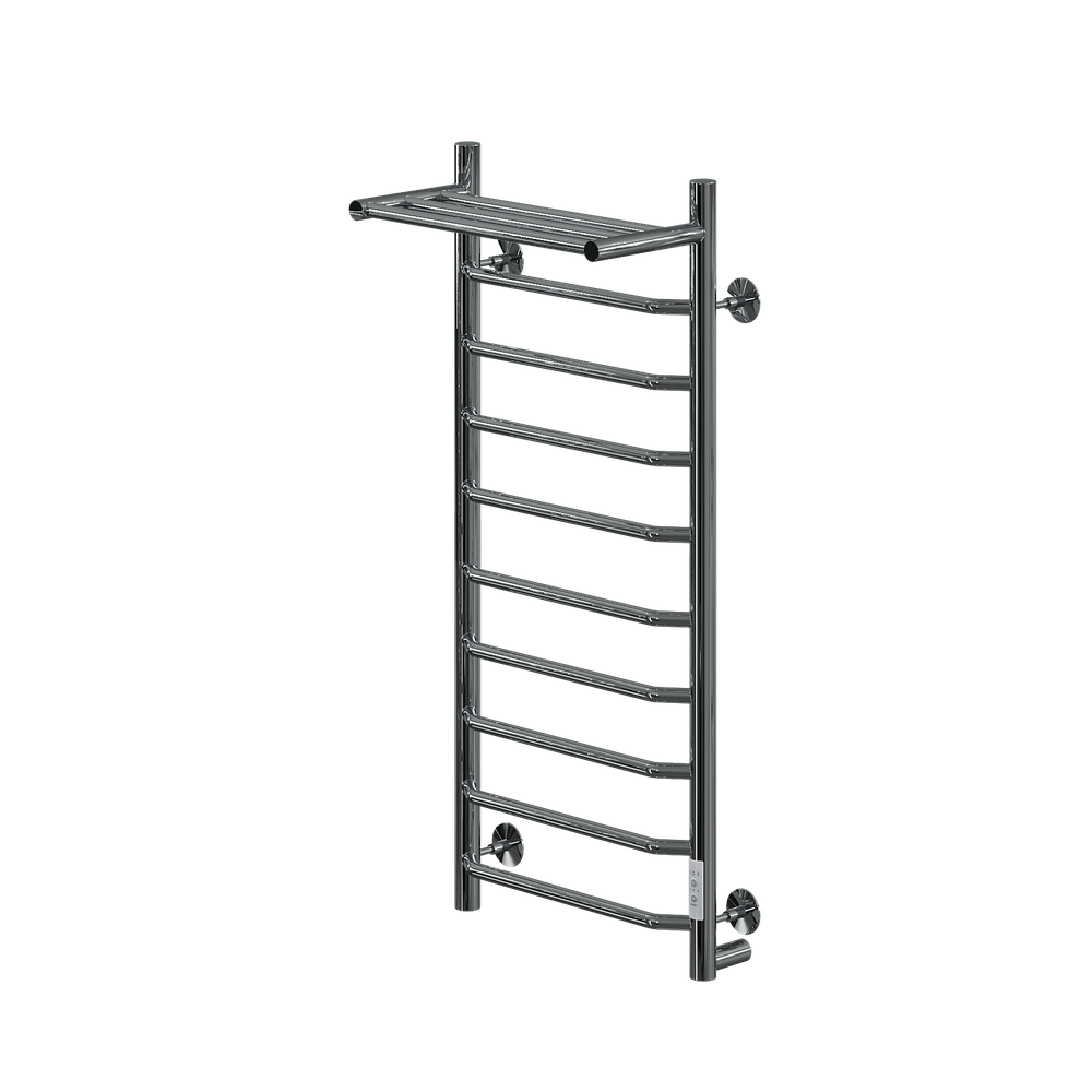 Полотенцесушитель электрический с/т Comfysan Scola EC-10 100/40 с полкой, хром