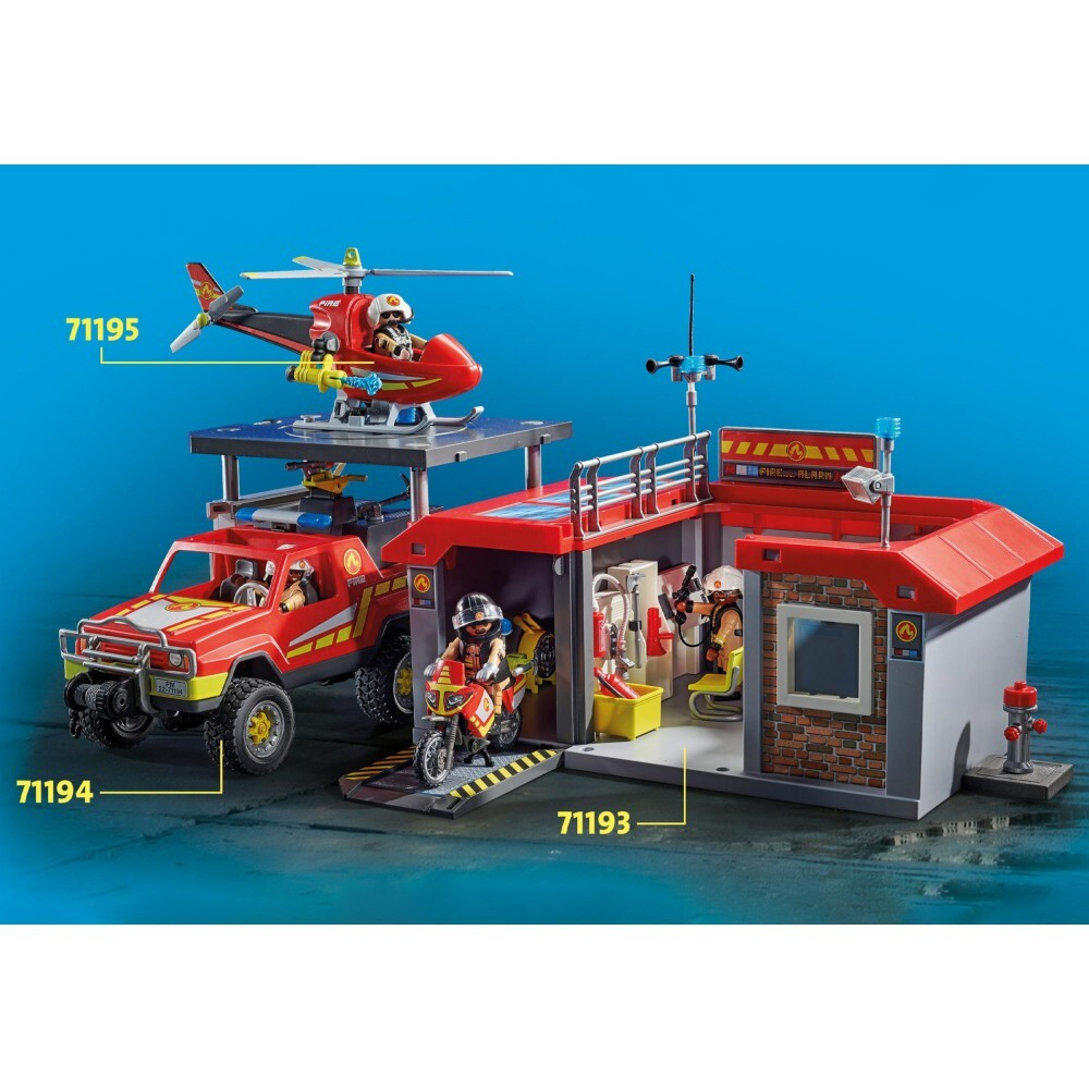 Playmobil - Пожарная станция City Action 71193 / артикул   71193  / GTIN 4008789711939