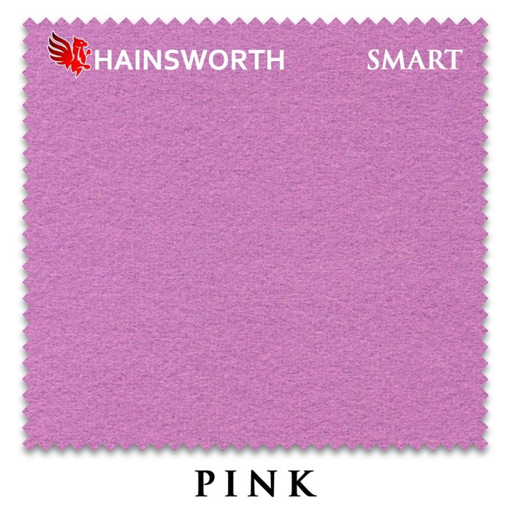 Сукно Hainsworth Smart Snooker 195см Pink