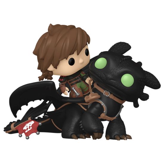 Фигурка Funko POP! Rides How to Train Your Dragon 2 Hiccup with Toothless (123) 81181 / Фигурка Фанко ПОП! по мотивам мультфильма "Как приручить дракона 2", Иккинг и Беззубик