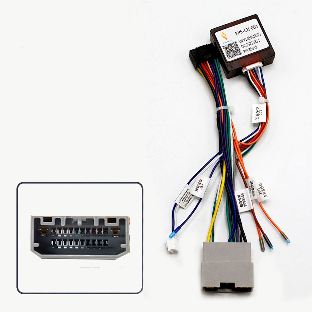 Провода для Chrysler, Jeep, Dodge 04-15 (скошенный) (AMP, SS CH-004)