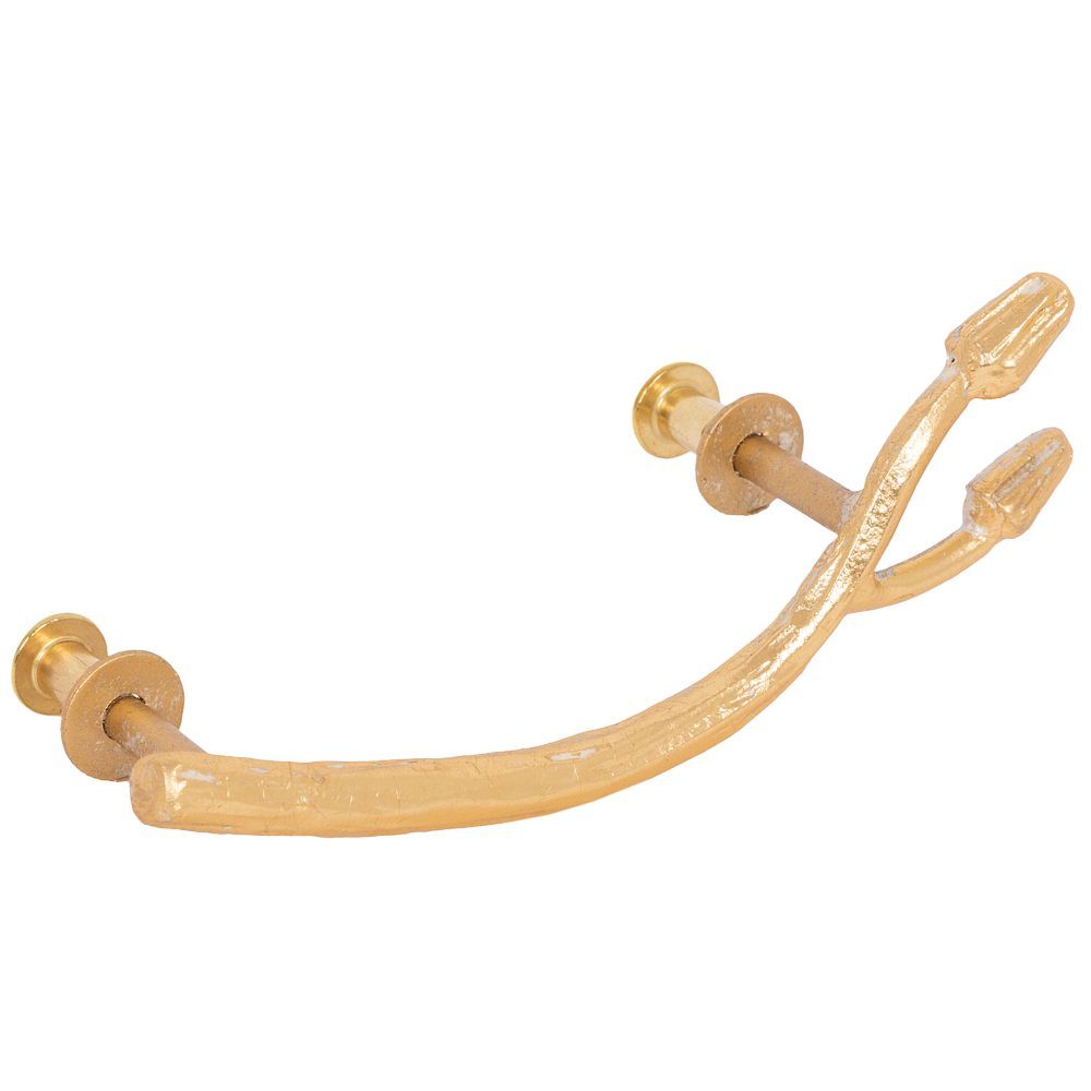 Ручка мебельная скоба Орхидея правая Айвори