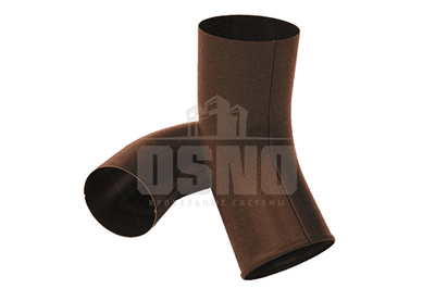 Сливное колено 125*90мм OSNO 8017 Мат