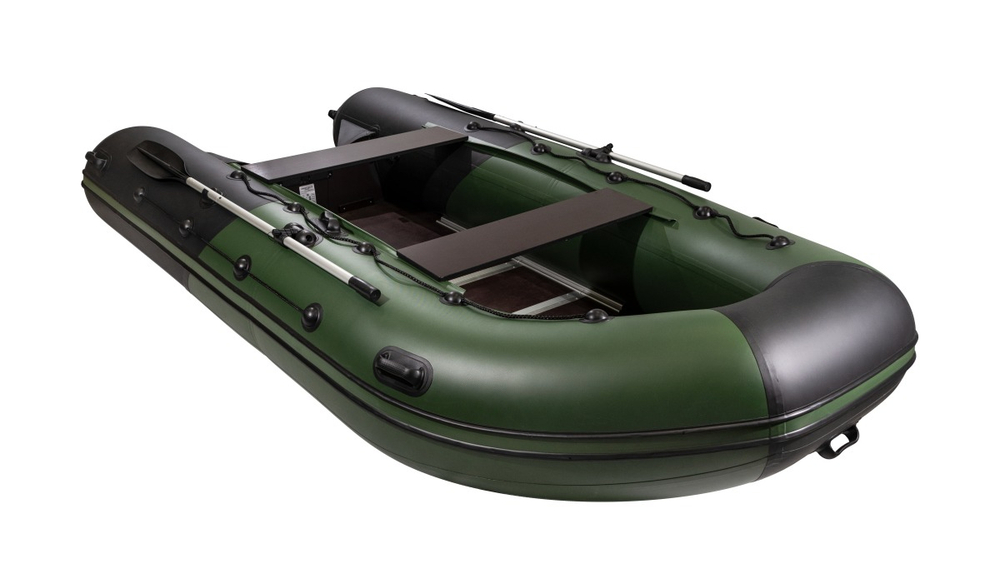Ривьера Компакт 3600 СК комби зеленый/черный (лодка ПВХ)