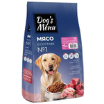 Полнорационный корм Индейка для собак всех пород, 10кг Dogs Menu