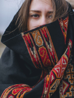 Шаль Куллу (черный)