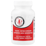 Dairyland Ginseng, 100% Wisconsin American Ginseng, 500 мг, 150 капсул