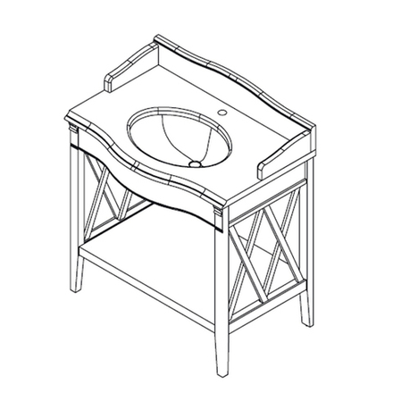 12313Console КАНЗАС консоль 90