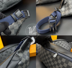 Сумка Louis Vuitton Discovery Damier серая