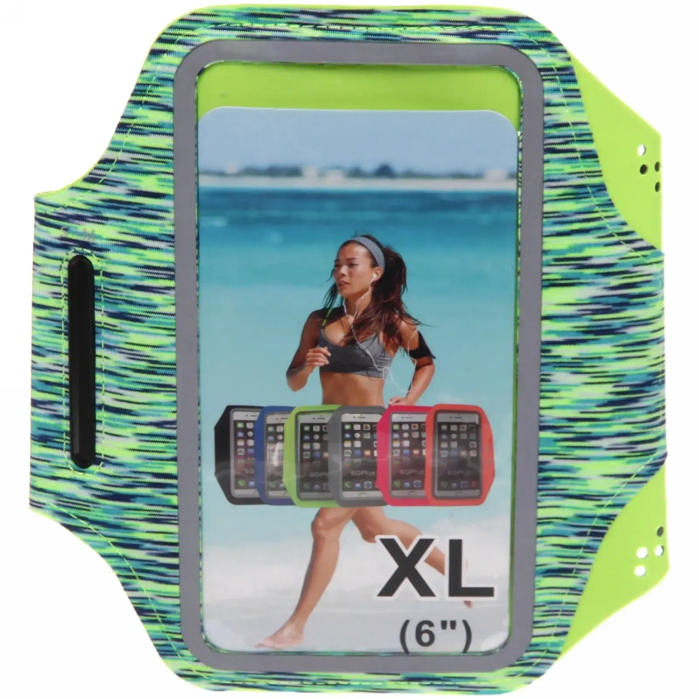 Чехол спортивный для телефона на руку «Victory» (для телефона 6»), микс