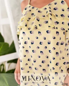Платье 8627-желтый Minova