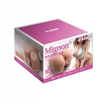 Реалистичный двойной мастурбатор с вибрацией и функцией всасывания Mignon
