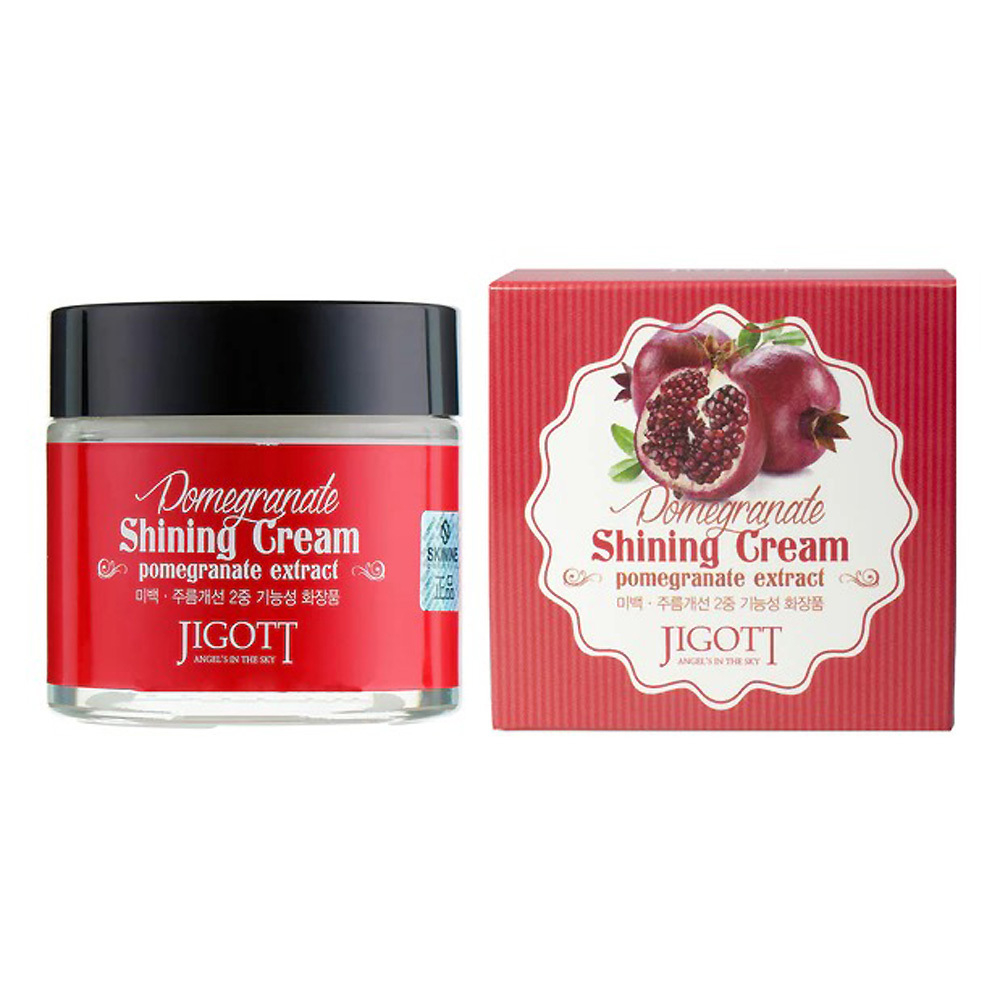 Крем для лица с экстрактом граната Jigott Pomegranate Shining Cream 70 мл.