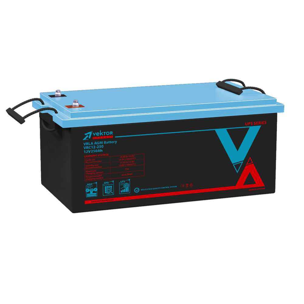 Аккумулятор VEKTOR ENERGY VRC 12-250