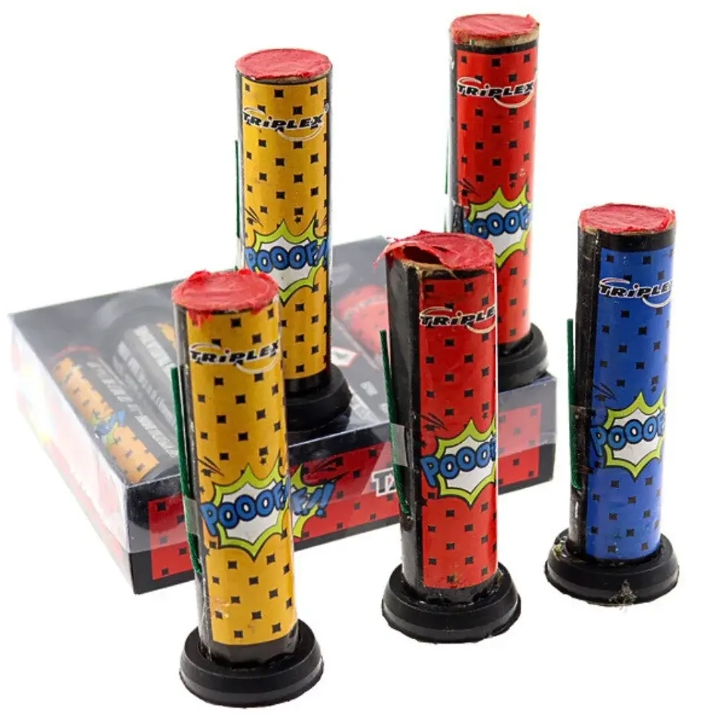 TXP252 Single Shots: 5 одиночных зарядов 20 мм, три эффекта