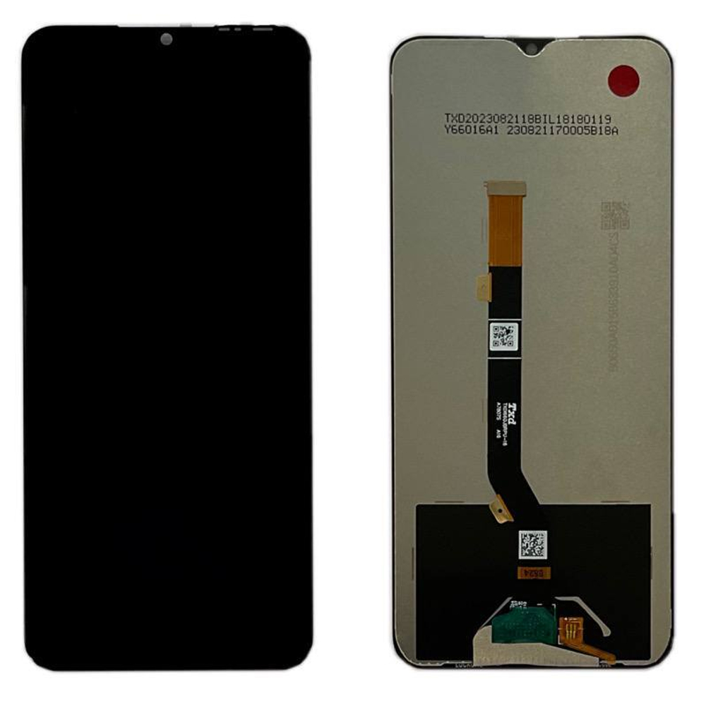 Дисплей для Tecno Spark 8P/8T/Infinix Hot 11 X662B/Itel Vision 5 Plus с тачскрином Черный - OR