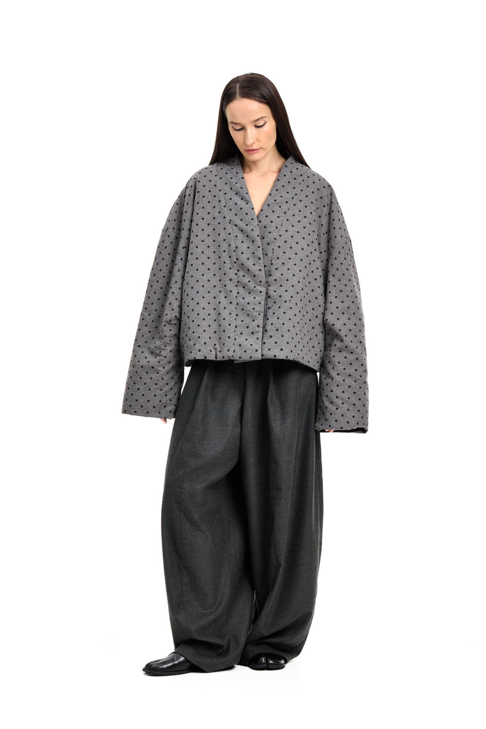 Куртка двусторонняя TULUP graphite/black