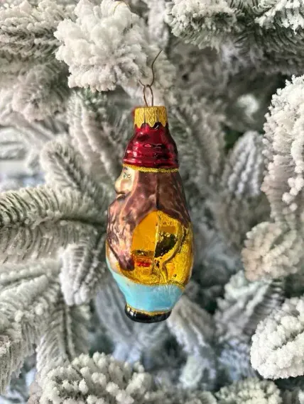 Формовая игрушка Карабас-Барабас 10 см., стекло, Витус (А445)