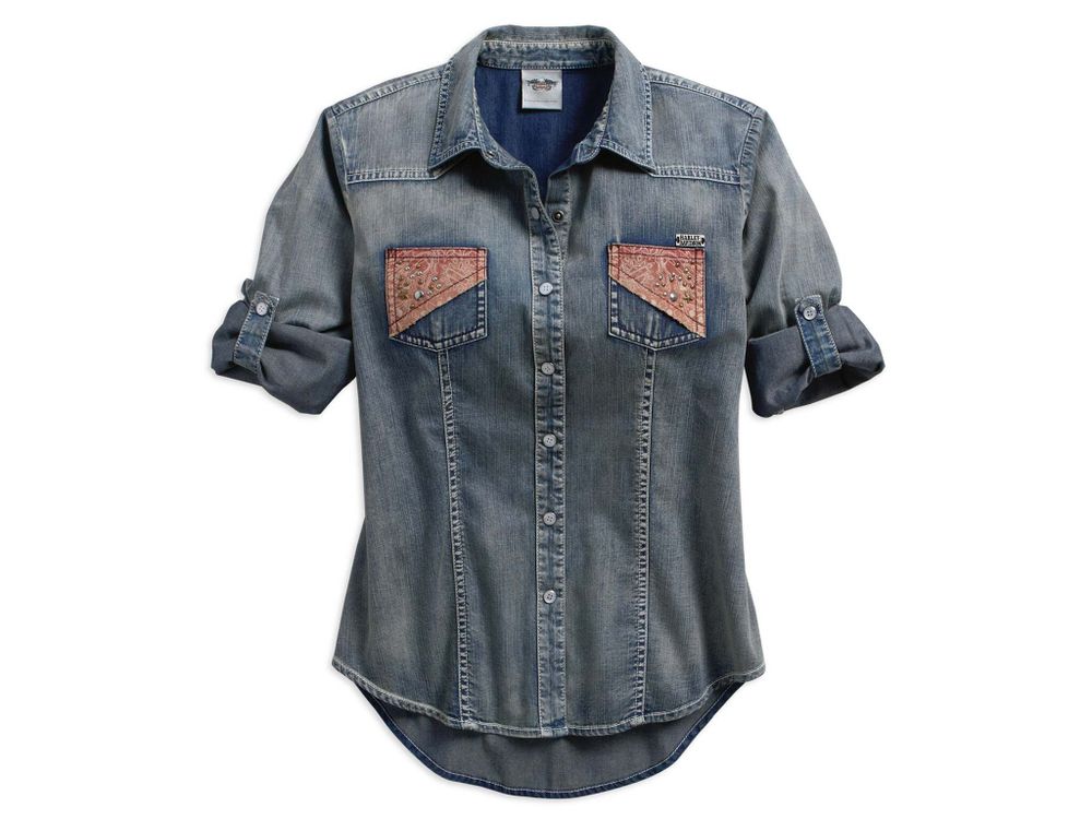 Рубашка женская Harley-Davidson -70% Рубашка женская Harley-Davidson -70%