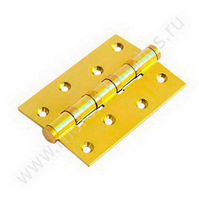 Петля MORELLI MBU 100*70*3-4BB PG золото латунная