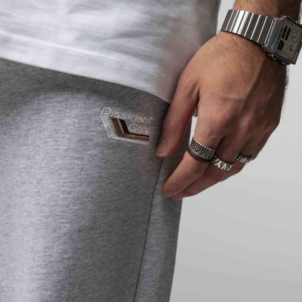 Спортивные штаны Dissident Gear Oversized Grey Melange