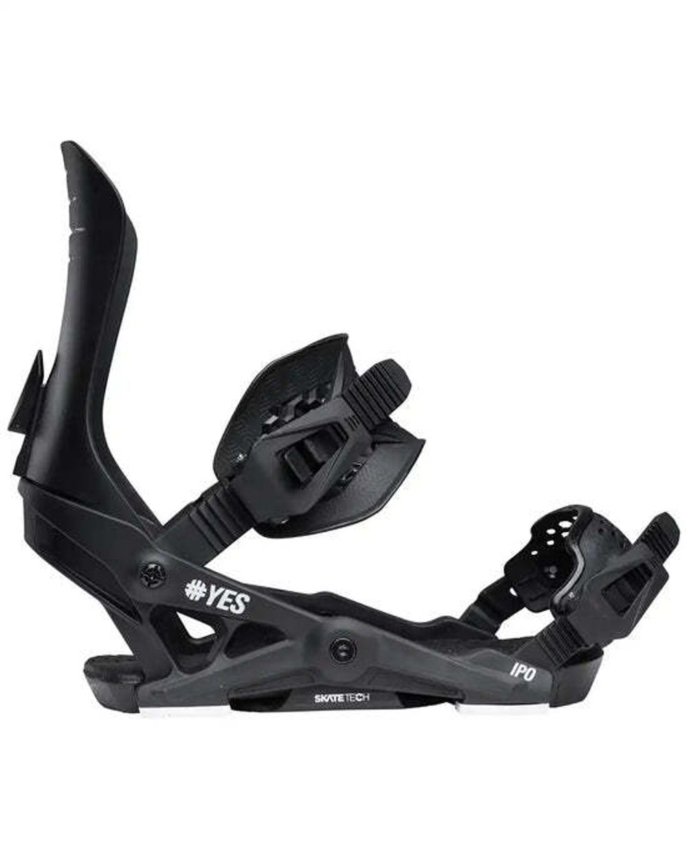 Крепления для сноуборда YES Ipo Pitch Black