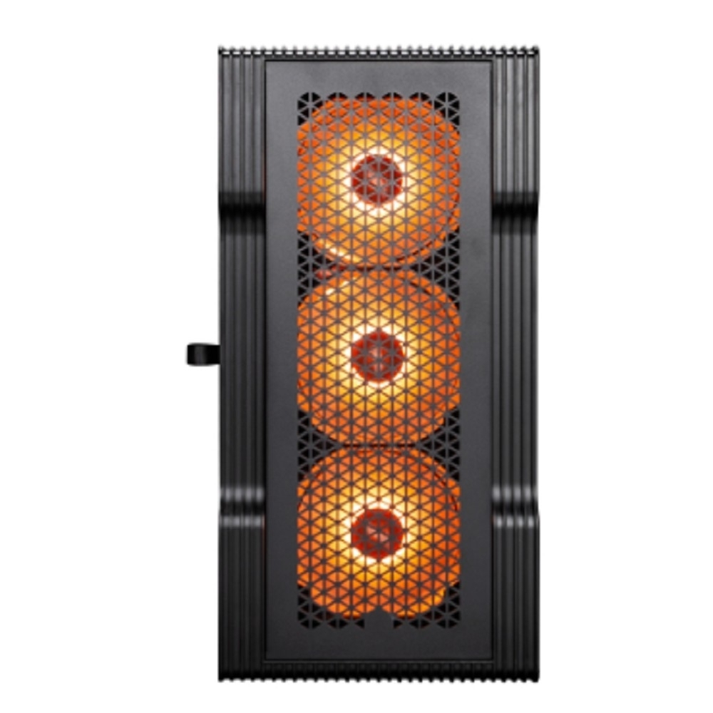 Корпус для компьютера 1STPLAYER TRILOBITE T3 ARGB Black / mATX / 4x120mm ARGB fans / T3-BK-4F7