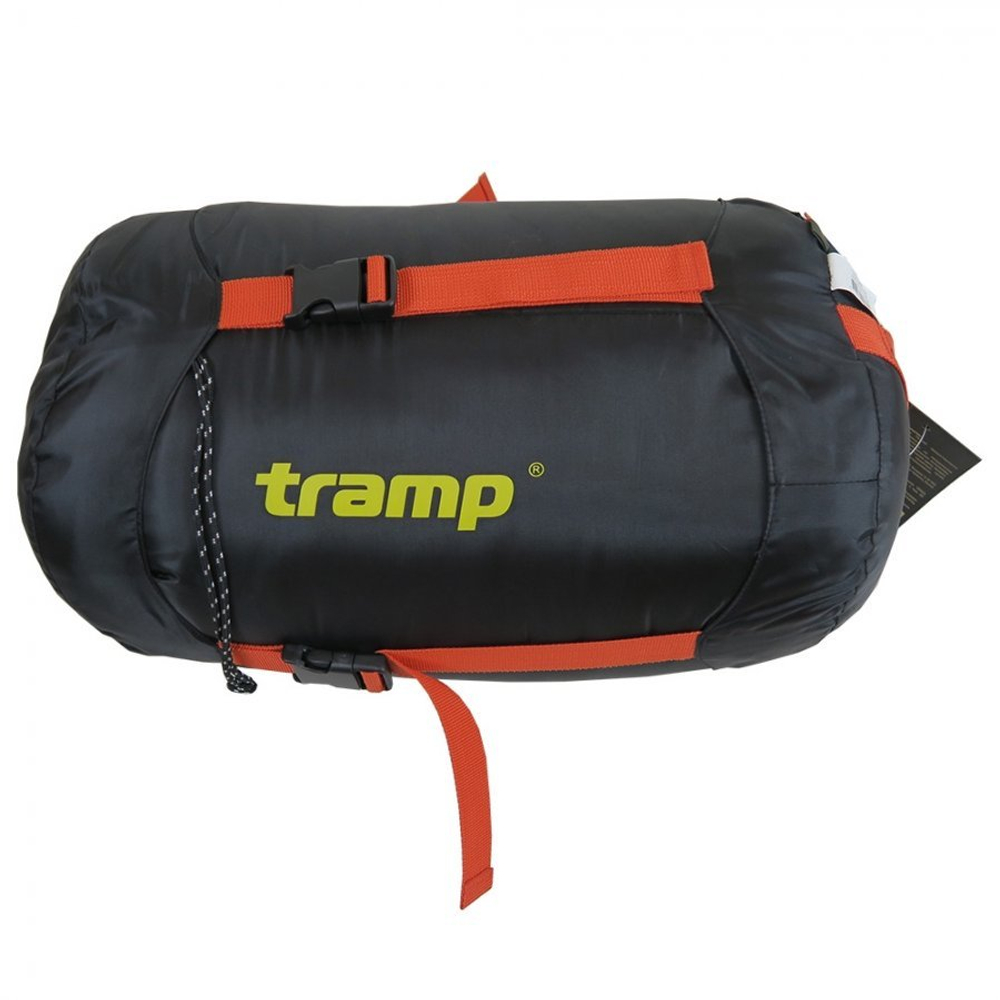 Спальный мешок TRAMP Oimyakon T-Loft Compact -10°, артикул TRS-048С, цвет Оранжевый/серый
