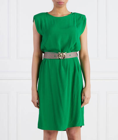 Платье с ремешком LANGHIRANO Pinko - зеленый(101138 A0US)