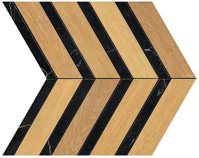 Мозаика Heartwood Malt Marble Chevron