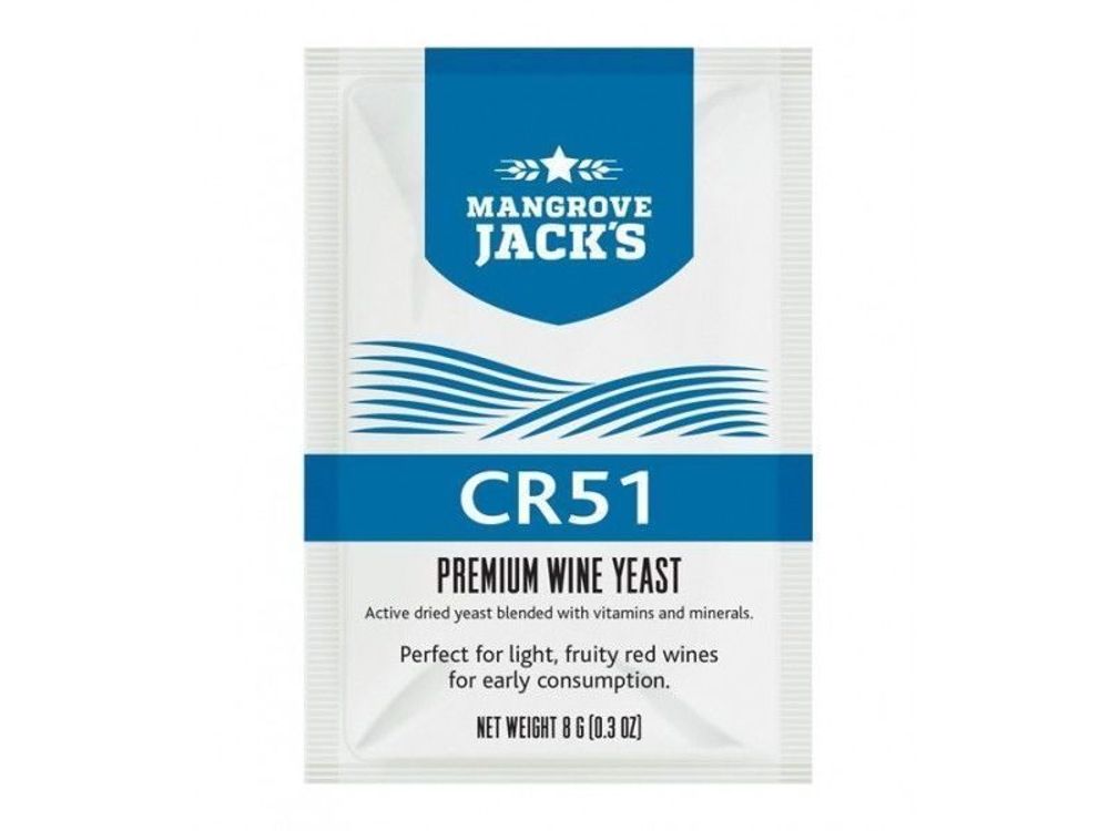 Винные дрожжи Mangrove Jack’s “CR51”, 8 г