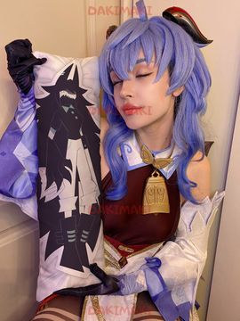 Мини дакимакура Мисс Циркуль Бумажное образование арт. M1153, 60х20 см