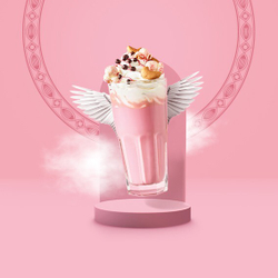 Какао-напиток растворимый Van Houten Ruby Choc /250гр/ (Пакет 750гр)