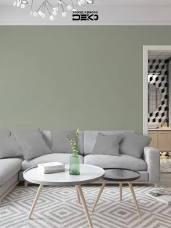 Краска для стен моющаяся DEKO ART интерьерная без запаха, олива 3кг