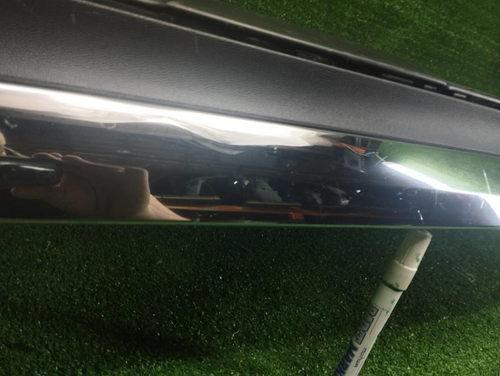 Юбка заднего бампера Mercedes GLE W166 (2015-2018)