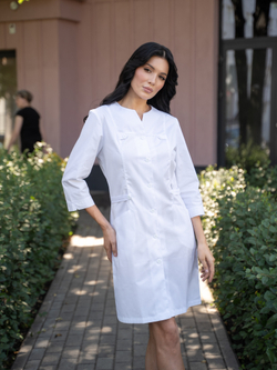 Халат медицинский женский | Х-227 3/4 клеон проф