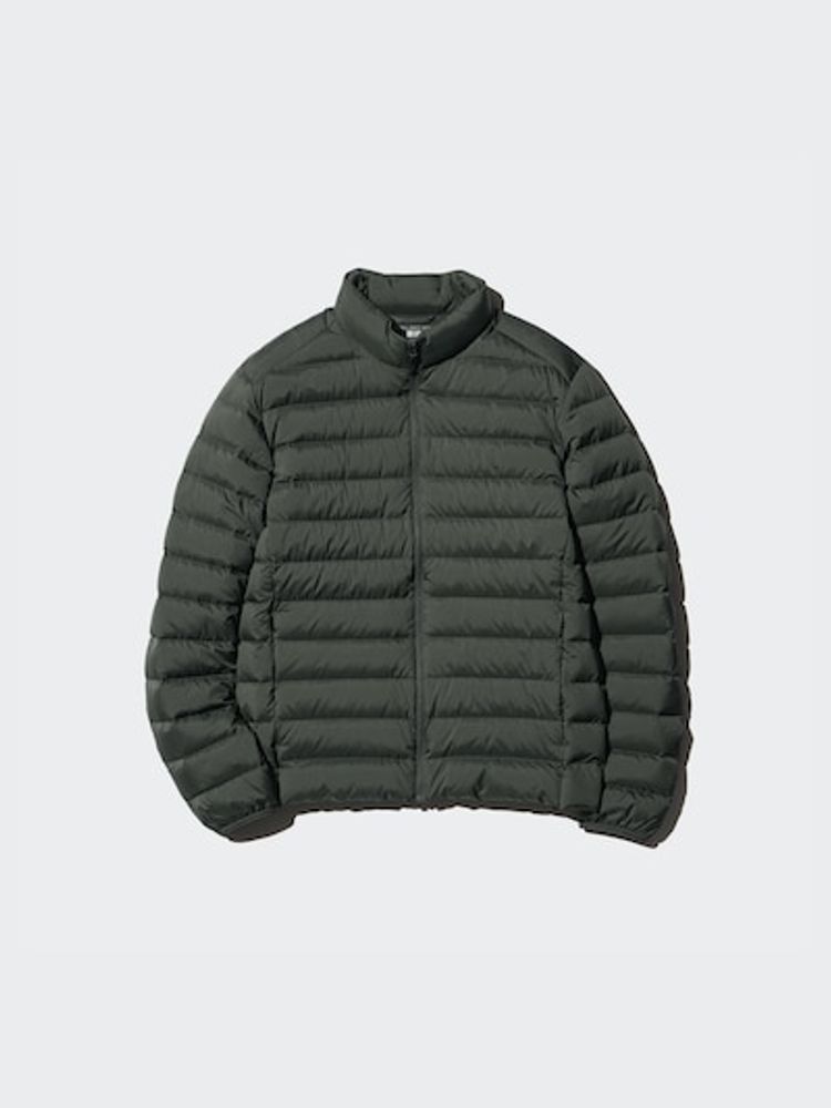 UNIQLO Ультралегкая пуховая куртка, оливковый