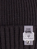 Шапка для девочки осенняя