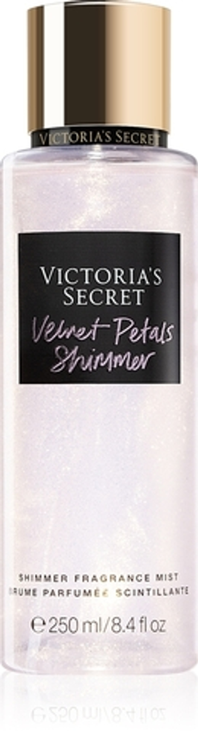 Victoria's Secret Velvet Petals Shimmer Спрей для тела с блестками для женщин