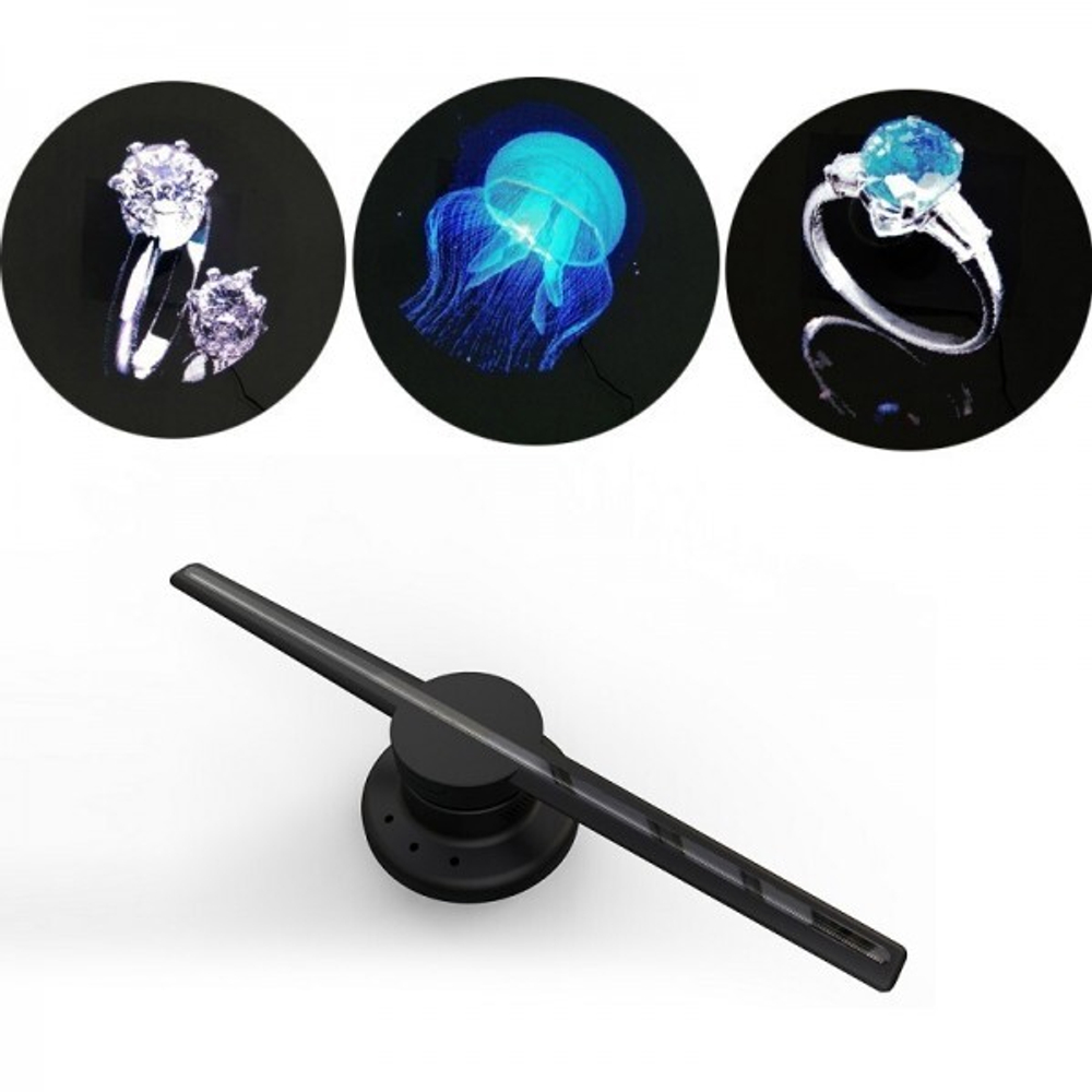 FAN Hologram Голографический 3D WI-FI проектор