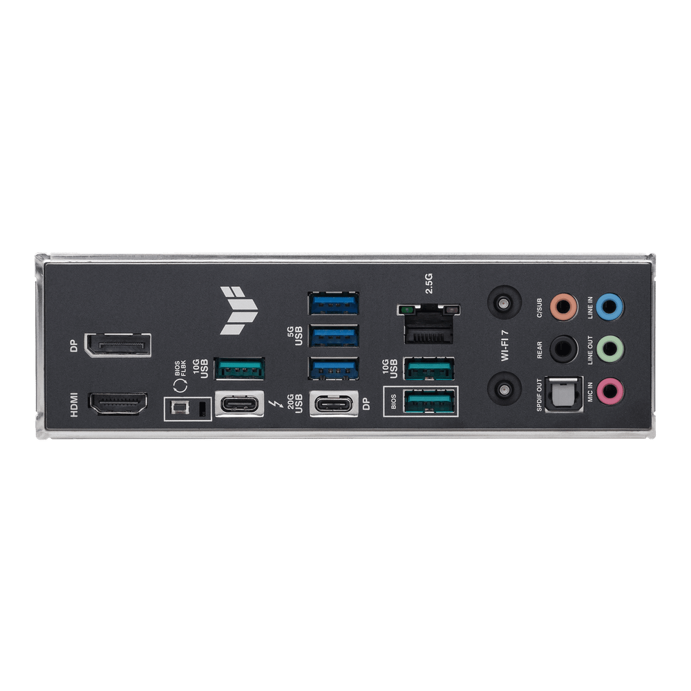 Материнская плата ASUS TUF GAMING Z890-PLUS WIF, LGA1851 Z890 4xDDR5 4xSATA3 4xM.2 HDMI DP USB-C ATX