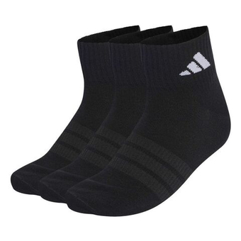 Теннисные носки Adidas Thin & Light Sportwear Ankle 3P - black/black/black