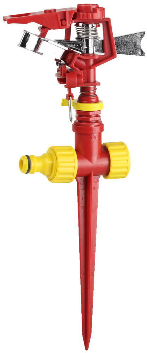 GRINDA GP-1, 315 м2 полив, на пике, распылитель импульсный, пластиковый