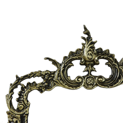 Bello De Bronze Зеркало в бронзовой оправе Рэтта